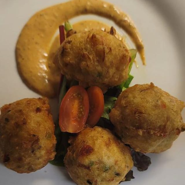 Cod Fish Fritters.