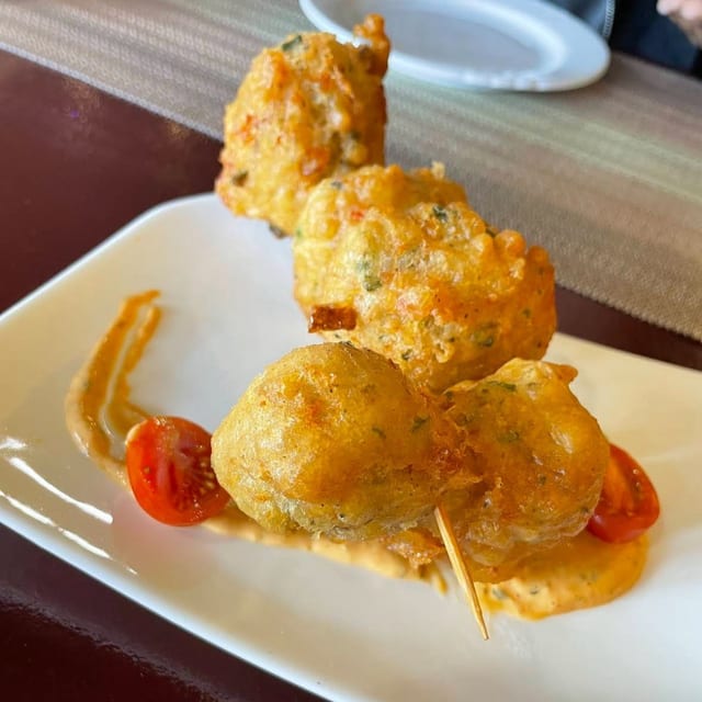 Codfish Fritters.