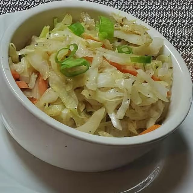 Steamed Cabbage.